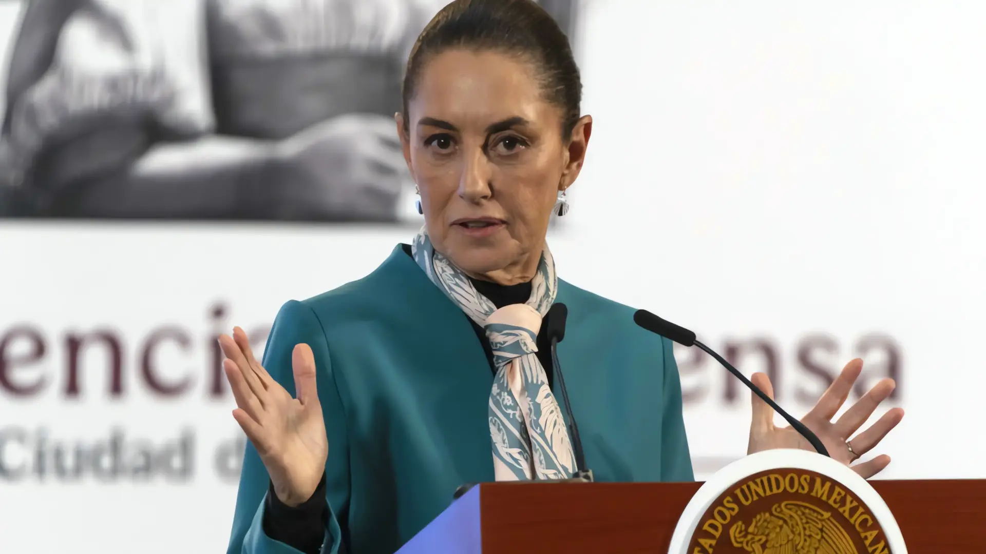 Sheinbaum afirma compromiso gradual de México con tratado de aguas con EU
