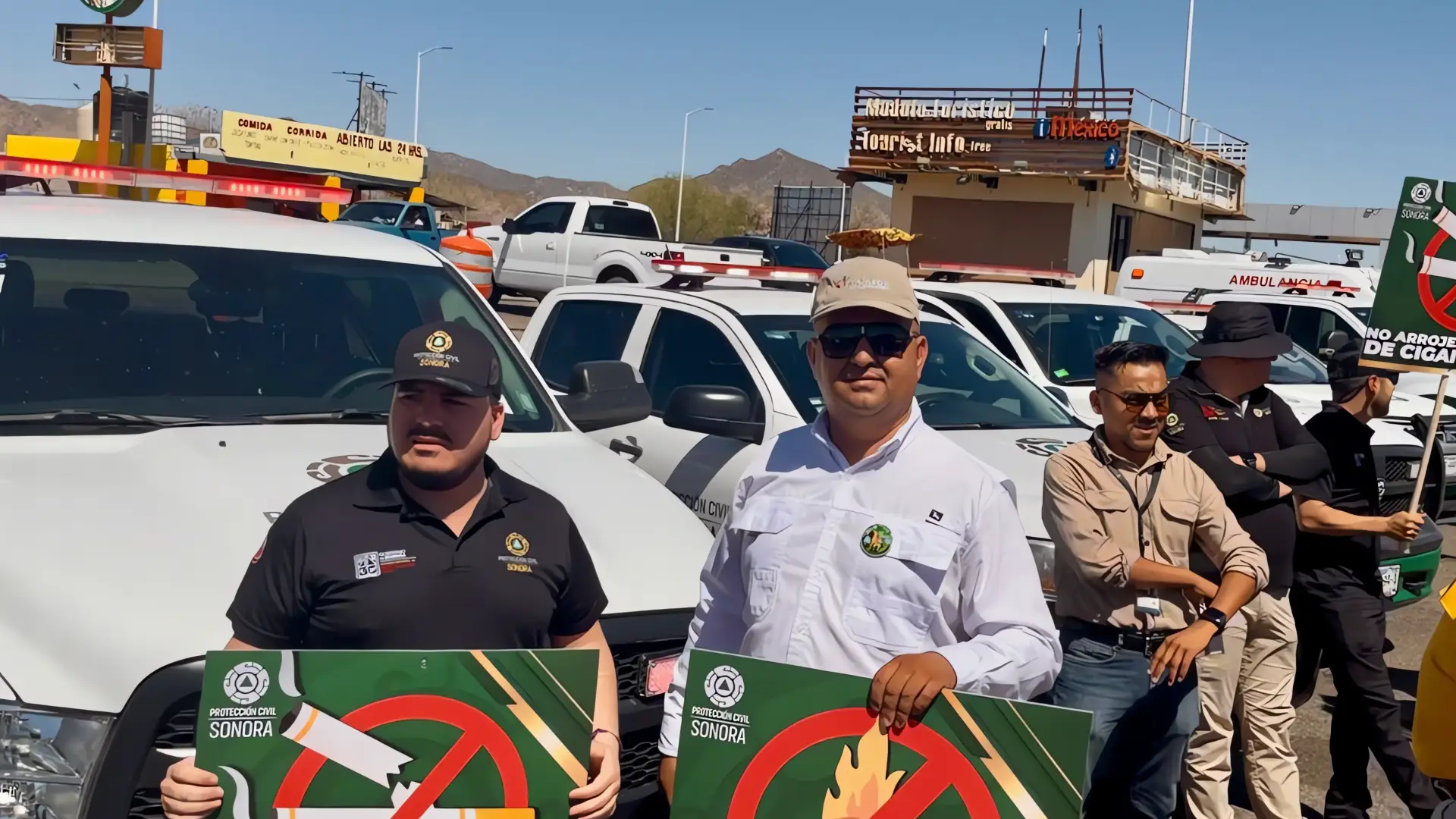 Sonora lanza campaña vial para prevenir incendios forestales
