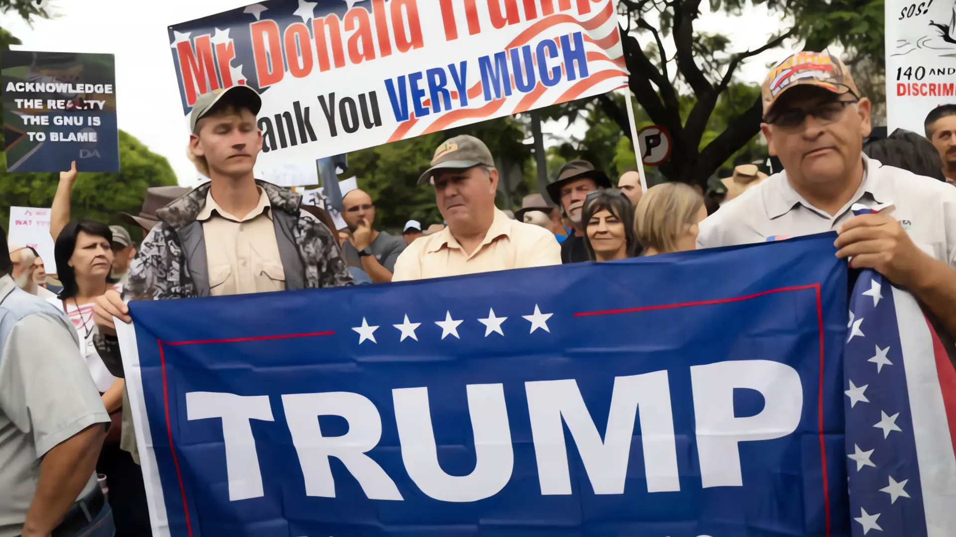 La solicitud de asilo de granjeros blancos sudafricanos y la respuesta de Trump
