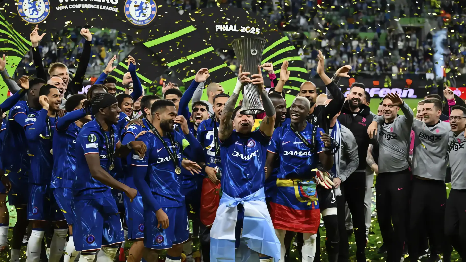 Chelsea golea en la final de la Conference League
