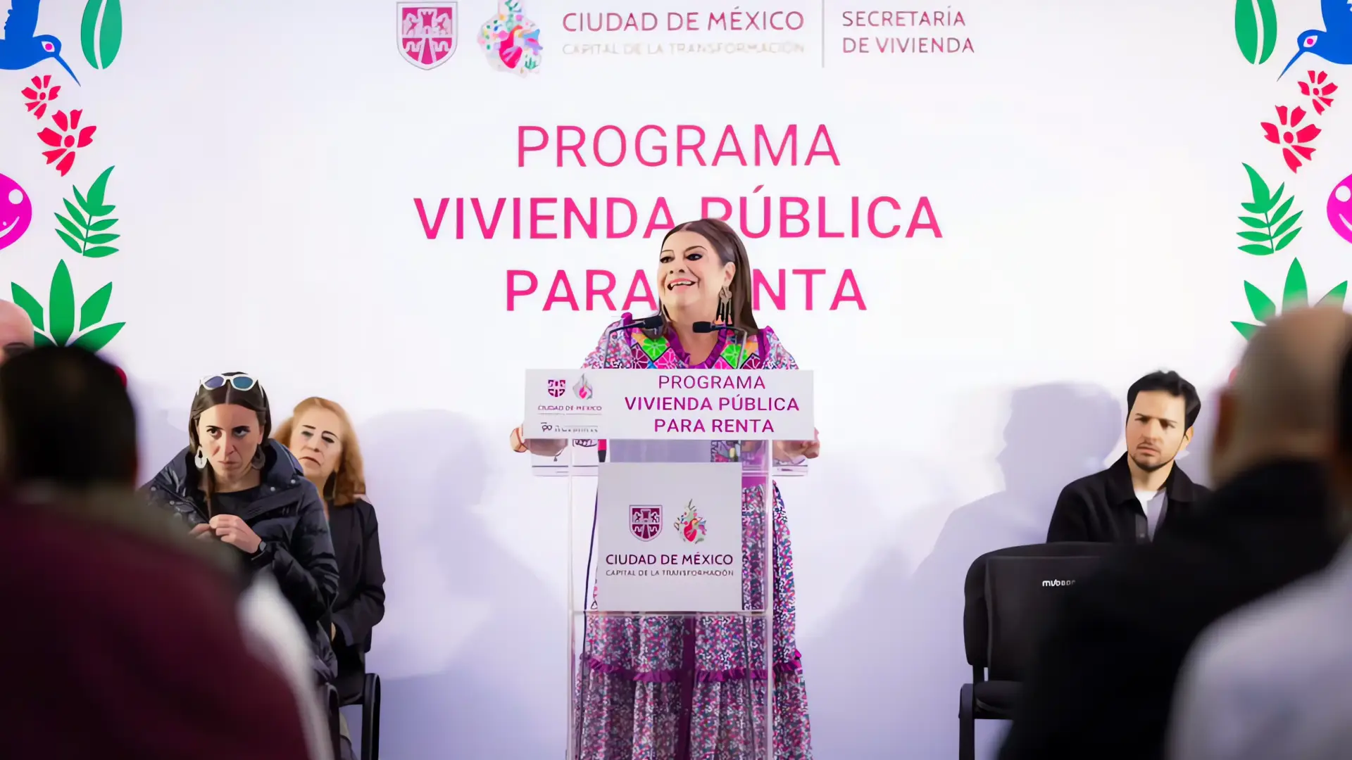 CDMX: Clara Brugada anuncia plan de 20,000 viviendas con renta controlada