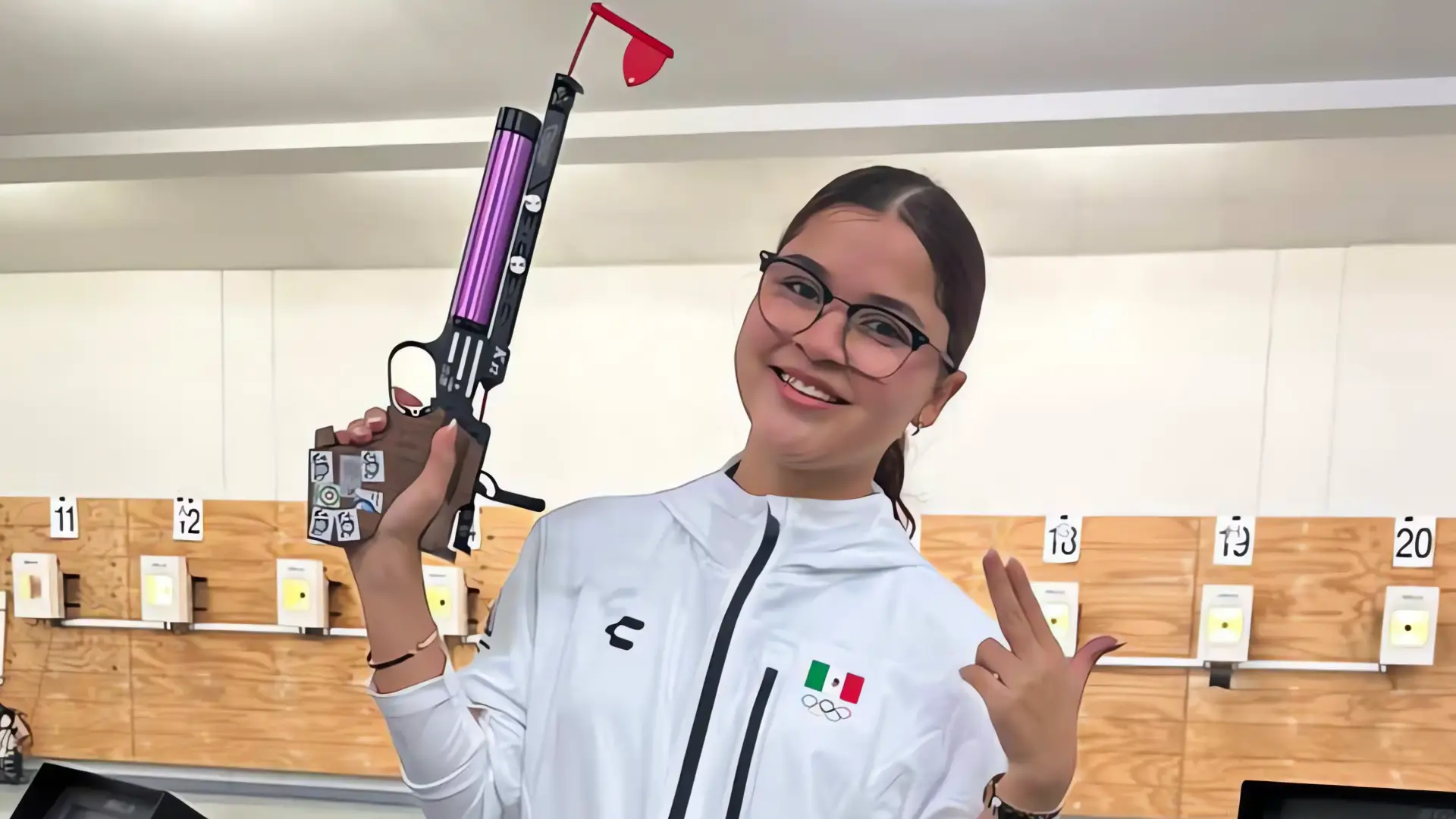 Sofía Ibarra, plata en tiro deportivo de los Juegos Panamericanos Junior 2025