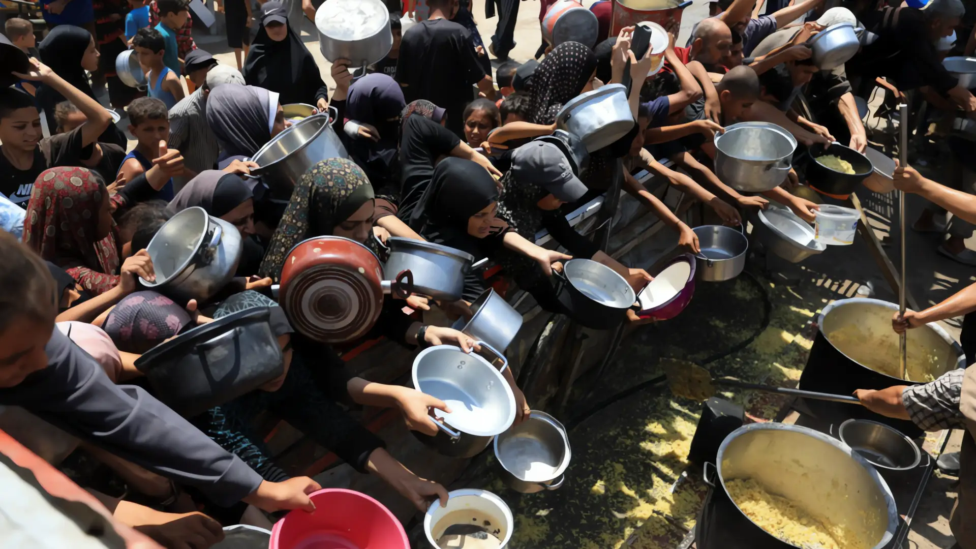 Hambruna en Gaza: 260 muertos en cinco meses
