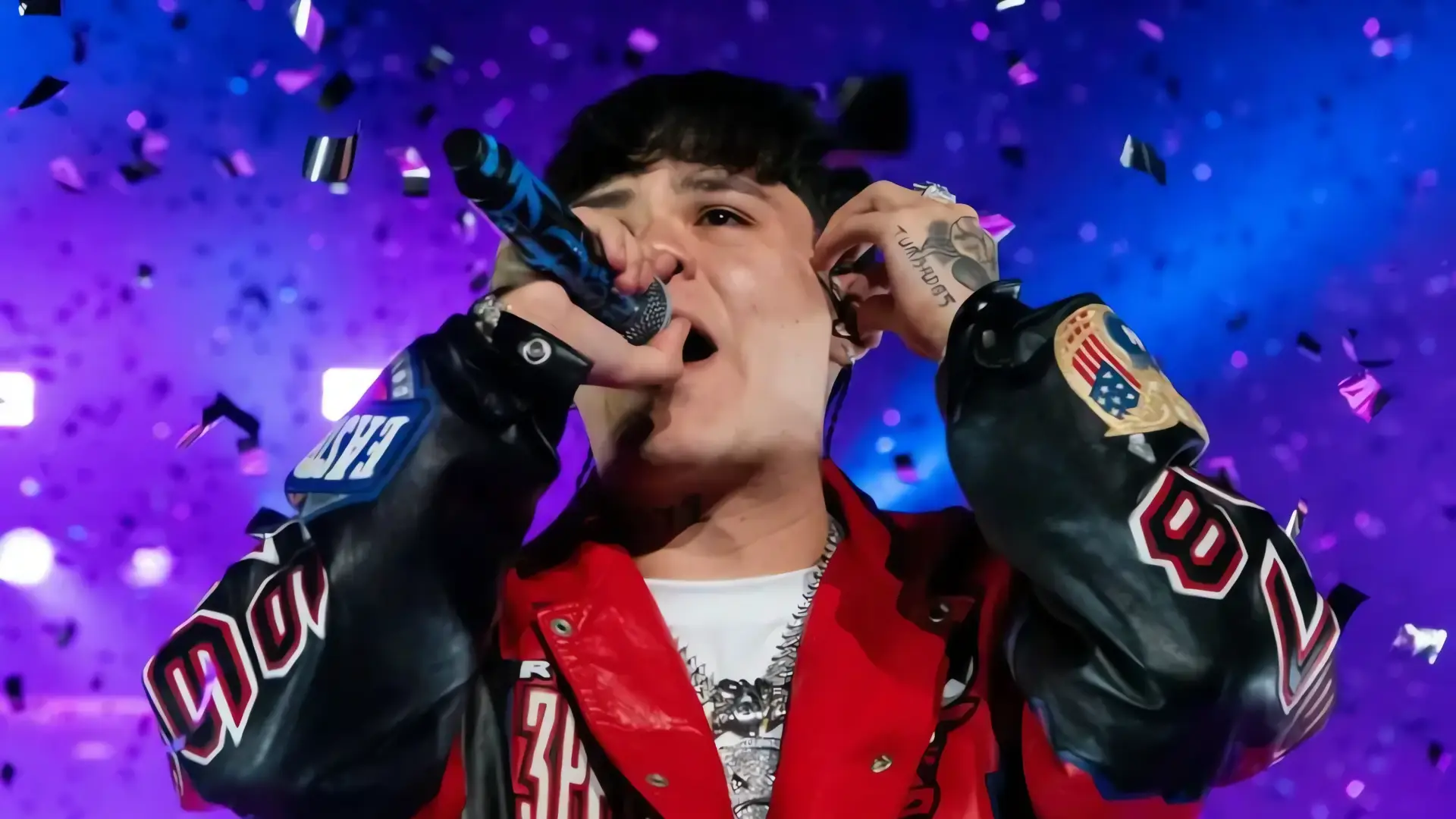 Amenazan a Junior H en manta hallada en Tijuana antes de concierto