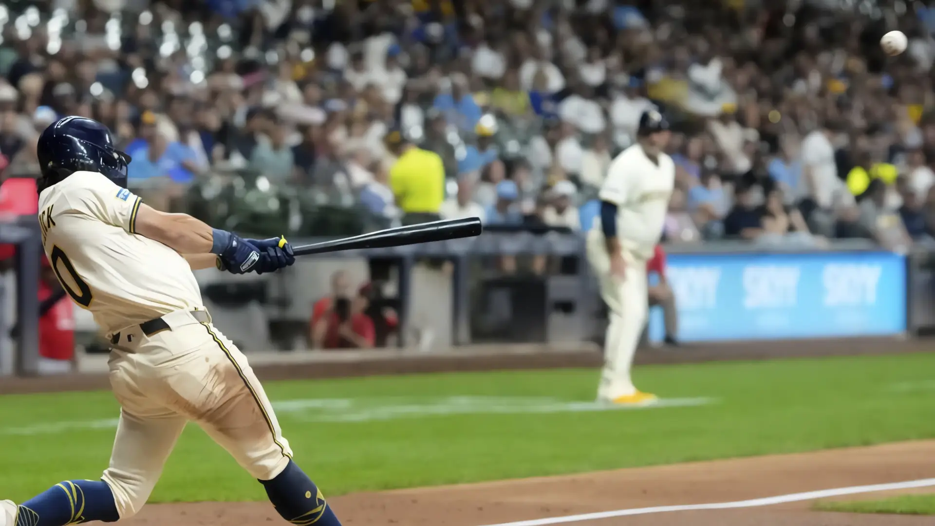 Jonrón de Frelick y actuación histórica de Perkins: Cerveceros destrozan a Angelinos
