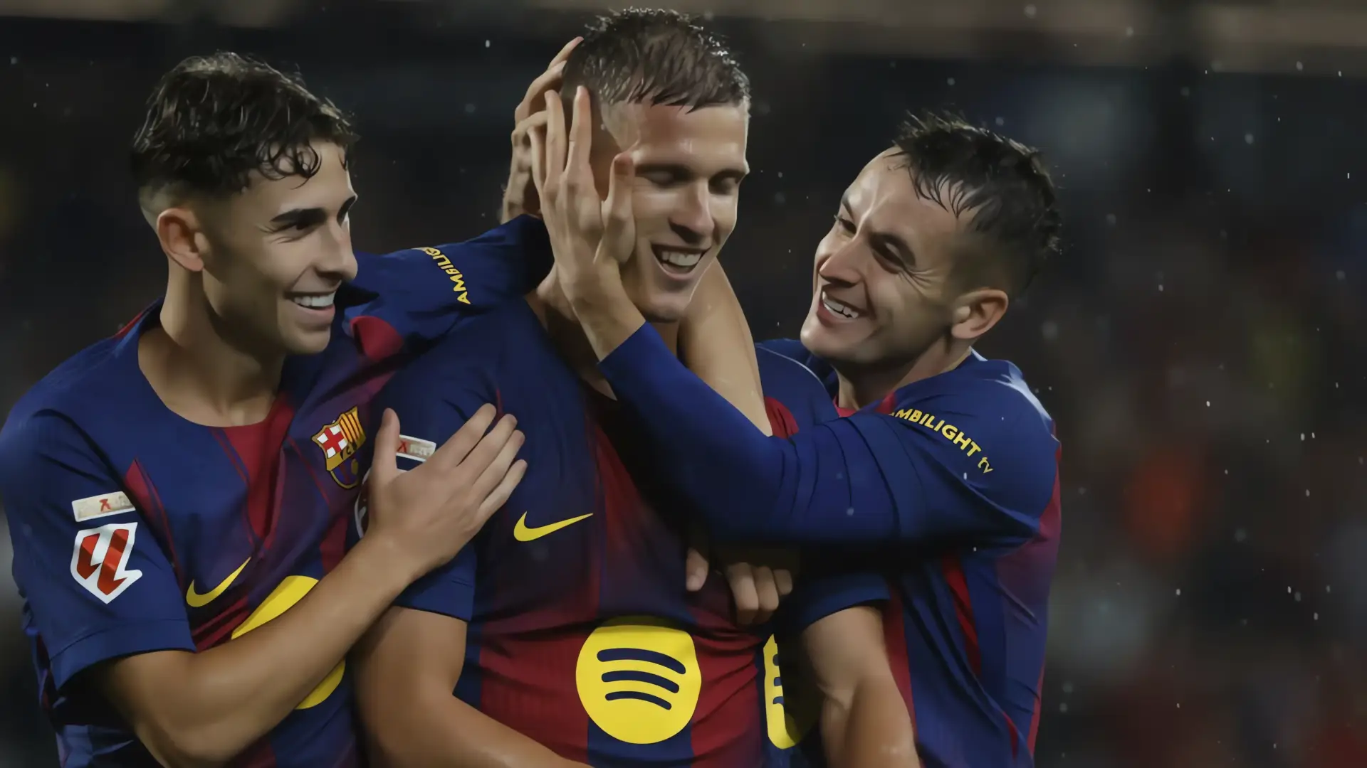 Barcelona golea al Getafe y presiona al Real Madrid