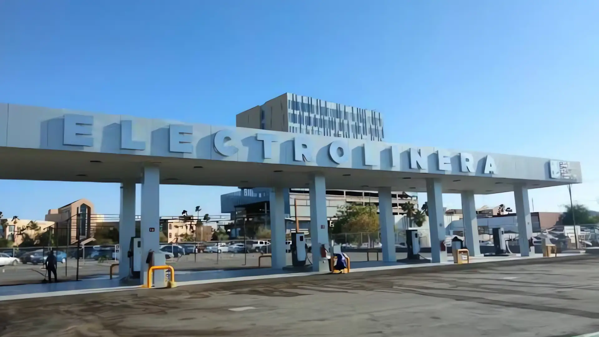 Electrolinera gratuita en Hermosillo: Carga rápida para 10 autos en Centro de Gobierno
