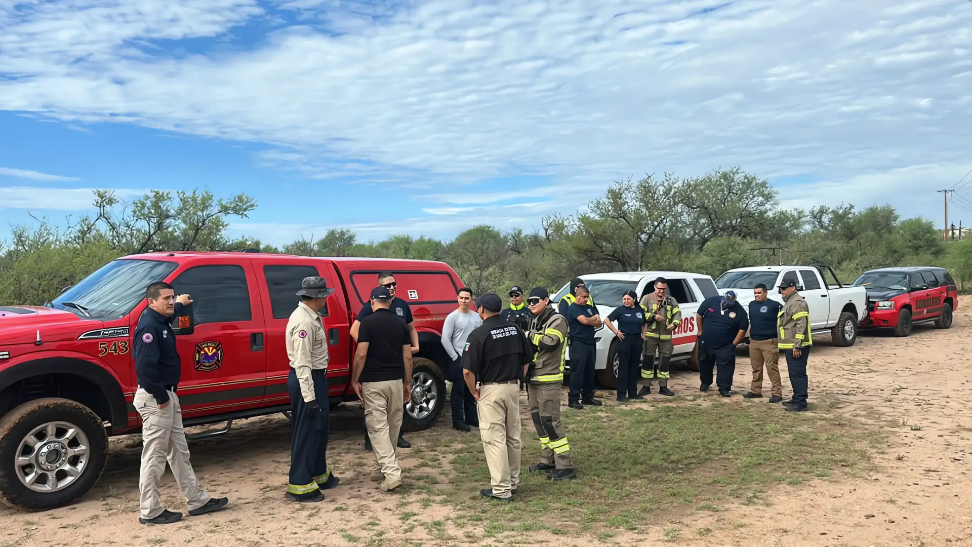 Bomberos de Nogales colaboran en rescate de cuerpo en Arizona