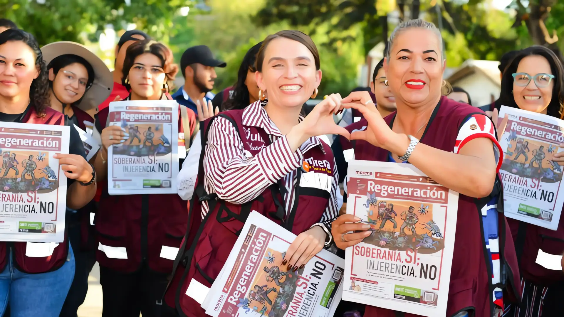 Julia Huerta llama a consolidar el poder popular en Nogales con cercanía y diálogo