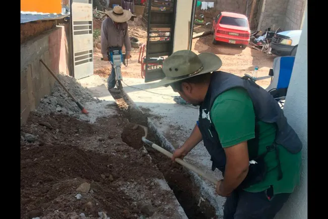Conectan a más residencias al sistema de drenaje en la Colosio
