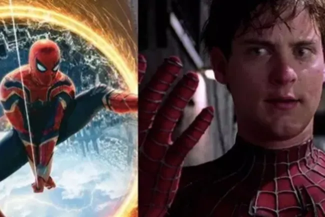 Material promocional oficial de No Way Home confirmaría a Tobey Maguire