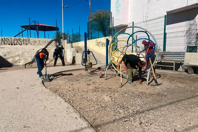 Recuperan espacios públicos en favor de los nogalenses