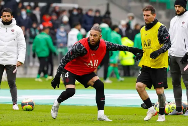 Sergio Ramos, baja de nuevo con el PSG