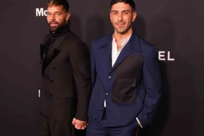 Ricky Martin comparte romántica foto con su esposo