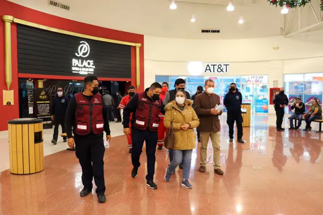 Realizan operativo de prevención de contagios