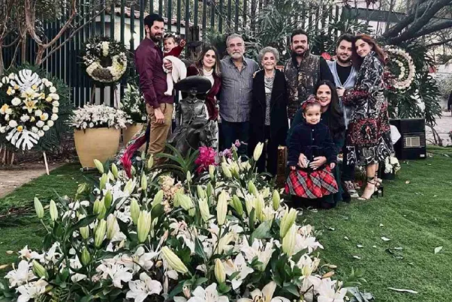 Familia Fernández pasa primera Navidad sin Vicente; así celebraron