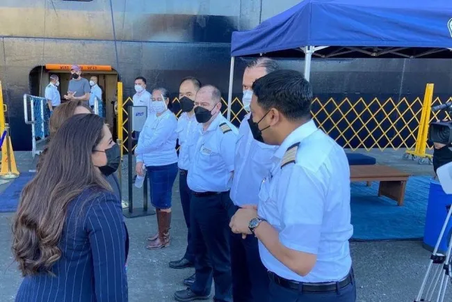 Arriba a Guaymas crucero MS Zuiderdam 