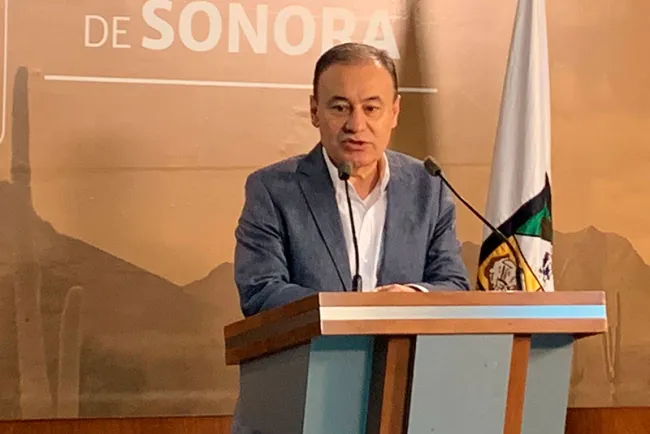 Solicita Sonora adelanto de 800 mdp