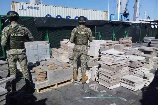 Semar aseguró 12 mil kilos de droga al Cártel del PacÍfico y CJNG en 2021