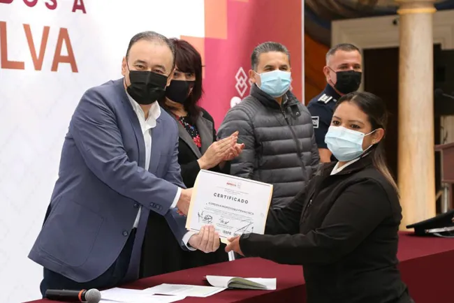 Certifican a agentes de la PESP y SSP