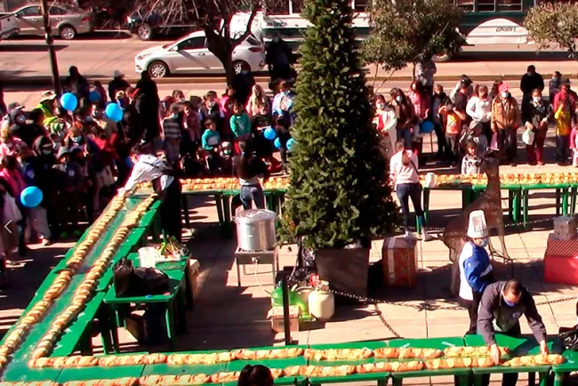 Reparten 300 metros de rosca