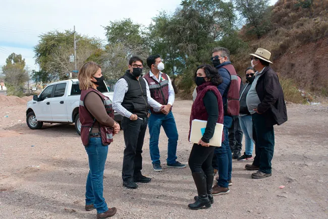 Revisan terreno para construcción del Centro de Justicia de la Mujer