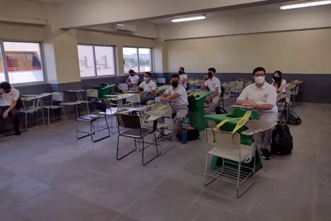 Sin casos Covid en alumnos de Cobach Sonora en clases 2021