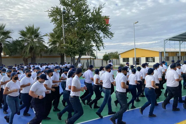 Avanza formación de cadetes en ISSPE Sonora