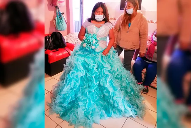 Apoyan a Sandy para sus XV