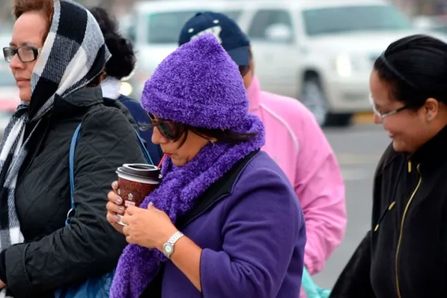 ¡Abriguese! Pronostican temperaturas de -6 C