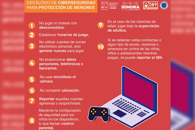 Pide SSP a padres proteger a menores en uso de internet