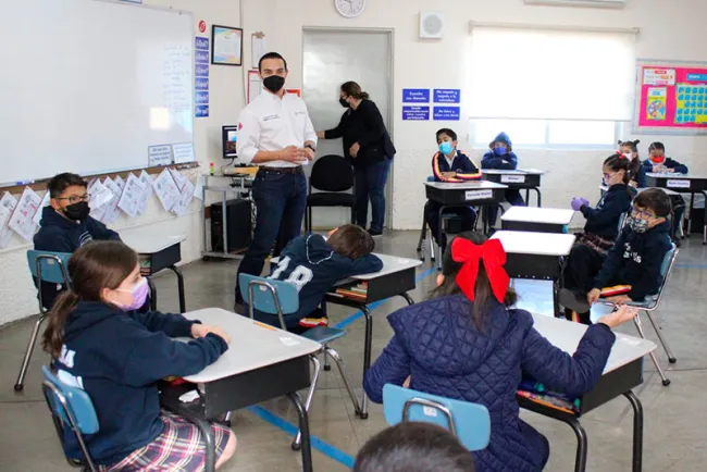 Promueven cultura de la protección civil en primarias