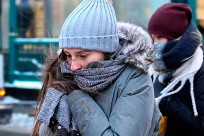 ¡Abríguese! Bajará la temperatura