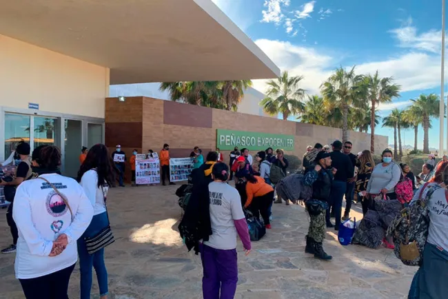 Arriba Brigada Internacional a Puerto Peñasco
