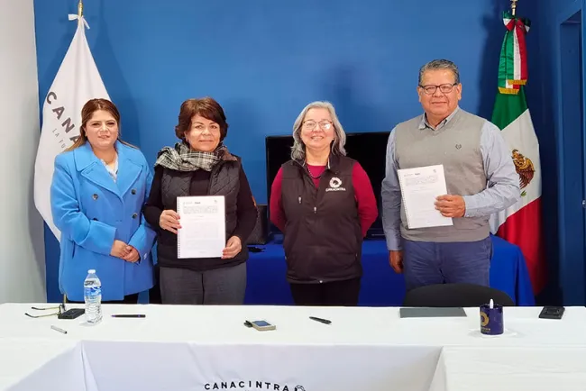 Informan sobre beneficios de Fonacot a Canacintra