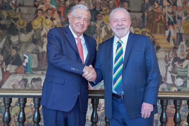 Tuvo AMLO "fraterno encuentro" con Lula da Silva