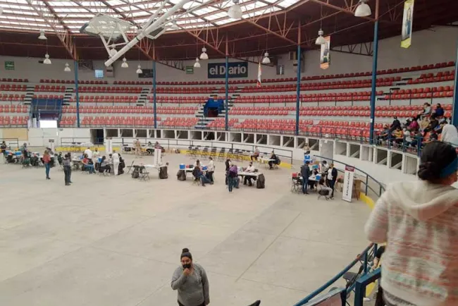 Registran baja afluencia en vacunación contra Covid