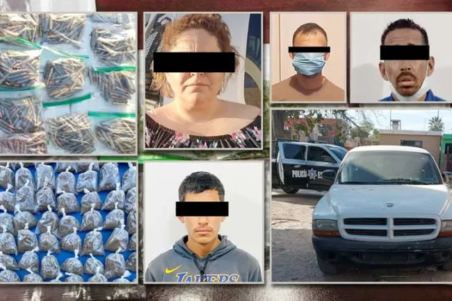 Incauta PESP armas, vehículos y narcótico en operativos preventivos