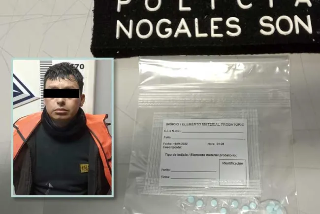 Traía pastillas de fentanilo; detenido por hacer necesidades fisiológicas en la calle