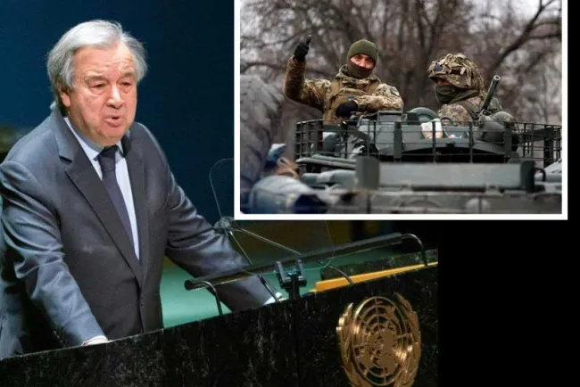 Alerta ONU de "guerra nuclear" por conflicto en Ucrania