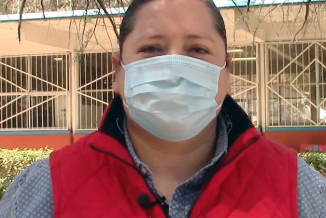 Regresan estudiantes de la secuntaria Técnica 3 de manera presencial