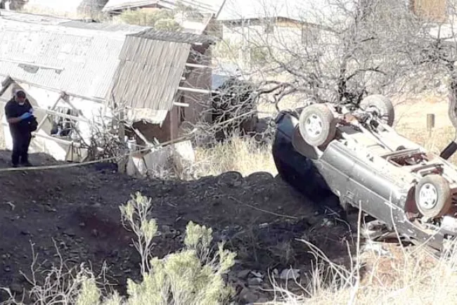 Identifican a fallecido en volcamiento