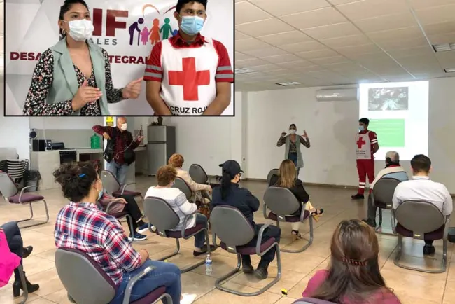 Capacitan a personal del DIF en primeros auxilios