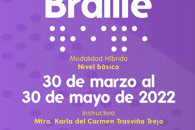  Anuncia DIF Sonora inscripciones para curso en
sistema Braille