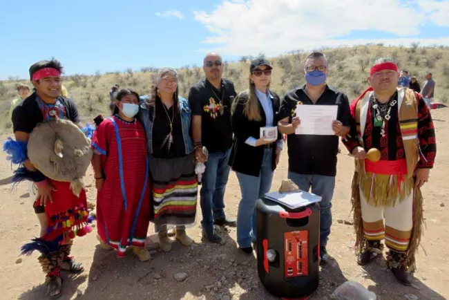 Forman nuevo consejo de tribu Lipan Apache