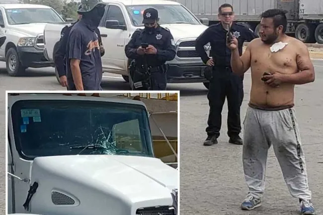 Disparan Yaquis a conductor en caseta