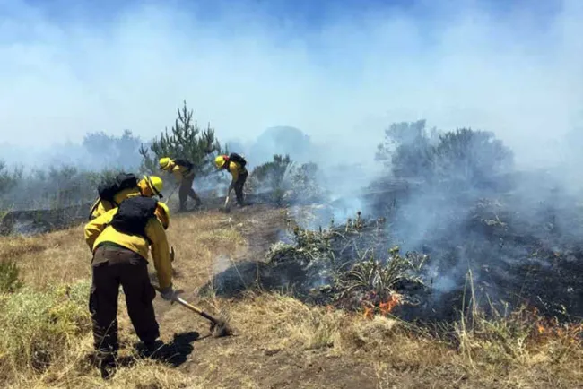 Solicitan personal para combatir incendios