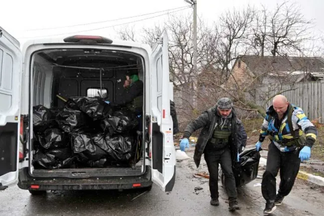 “Masacre en Bucha: un reguero de cadáveres que apunta a Rusia”