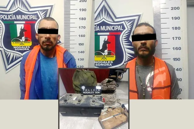 Sorprendidos al tratar de robar acumulador