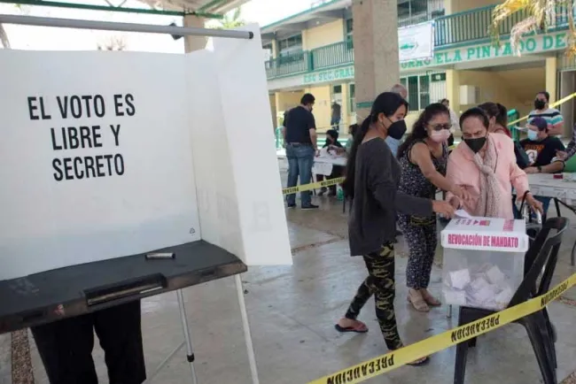 Tabasco, donde más votos tuvo en la revocación de mandato